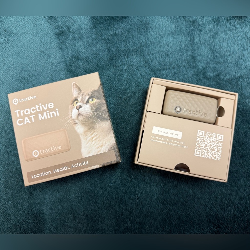 Tractive Smart Cat GPS Tracker (Brown) - NEW IN OPEN BOX!
